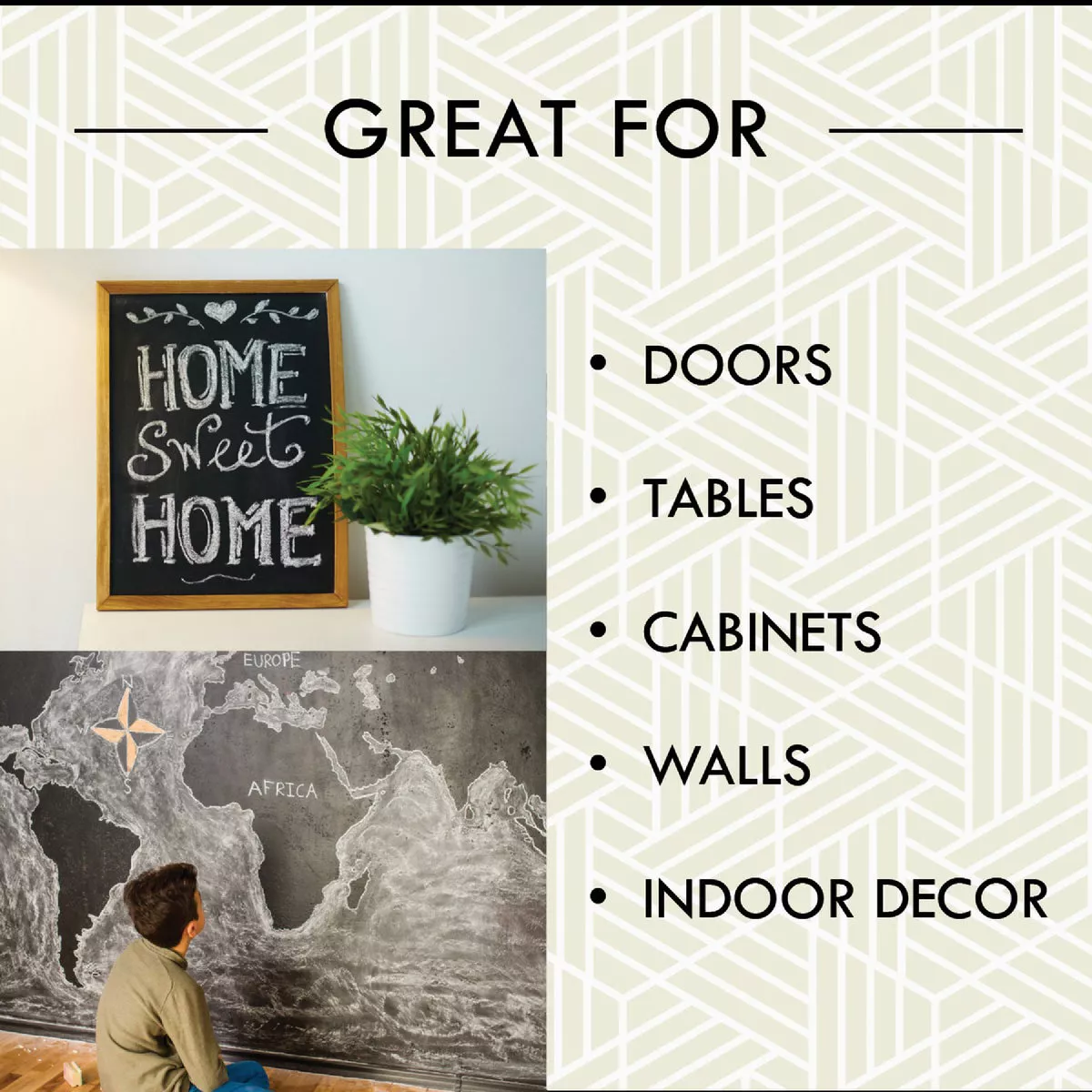 Rust-Oleum Black Quart Flat Chalk Board Paint - photo 3