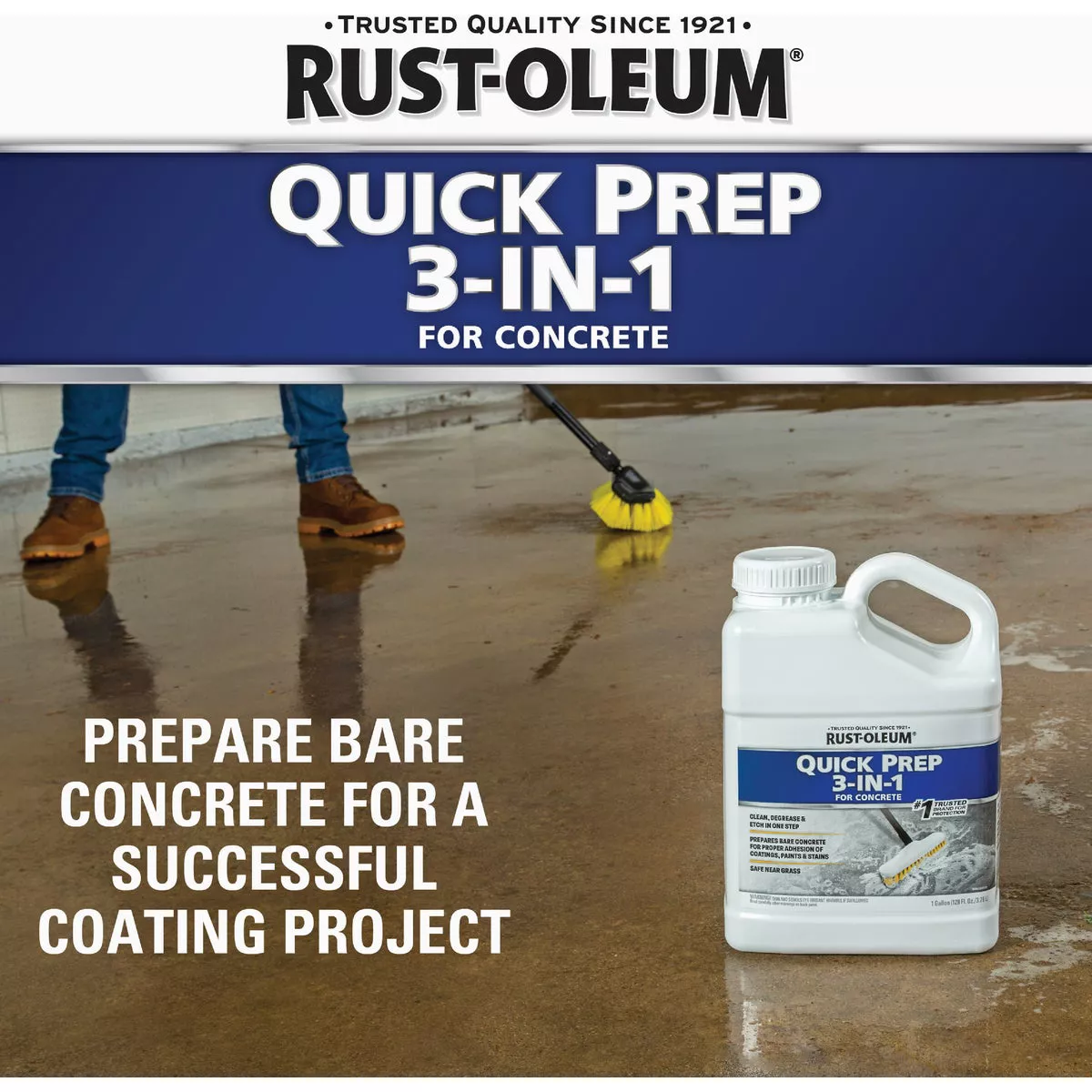 Rust-Oleum 1 Gal. Quick Prep 3-In-1 Cleaner, Degreaser & Etch - photo 4