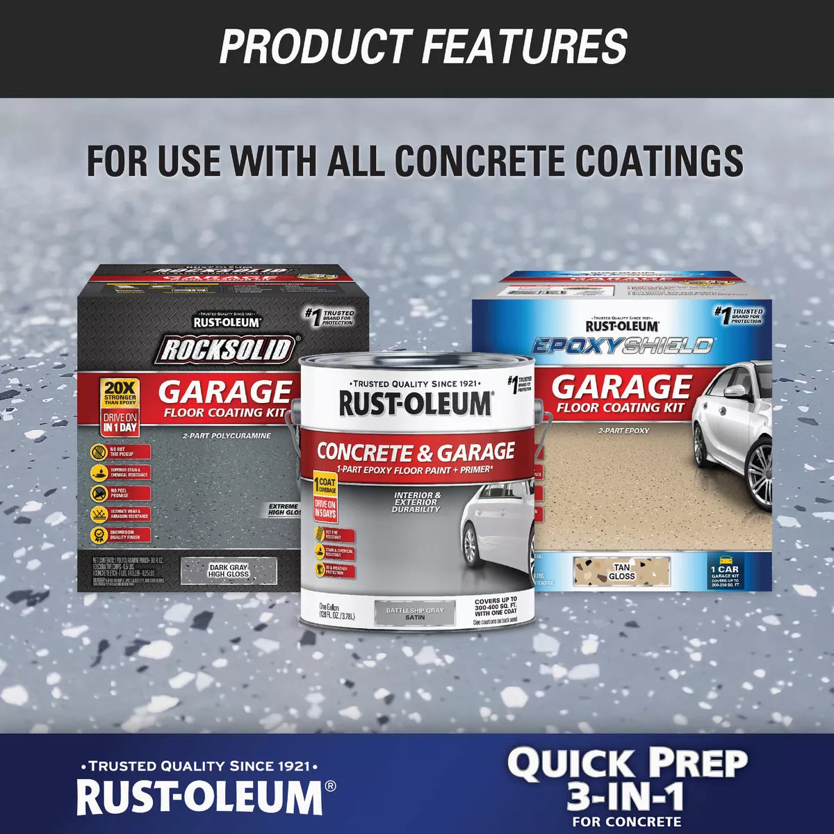 Rust-Oleum 1 Gal. Quick Prep 3-In-1 Cleaner, Degreaser & Etch - photo 6