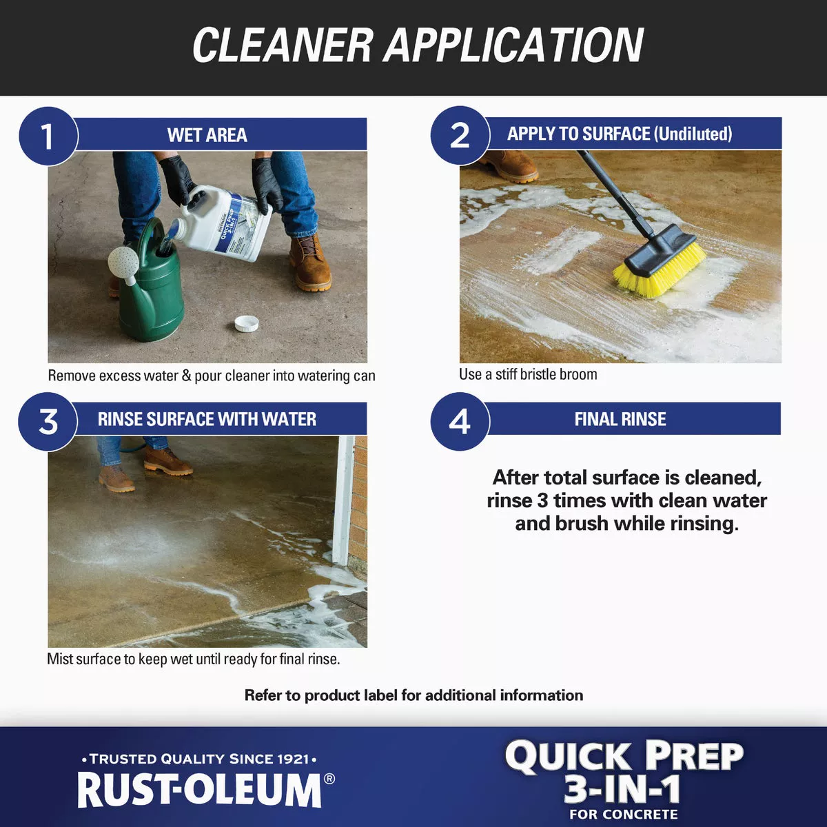 Rust-Oleum 1 Gal. Quick Prep 3-In-1 Cleaner, Degreaser & Etch - photo 7