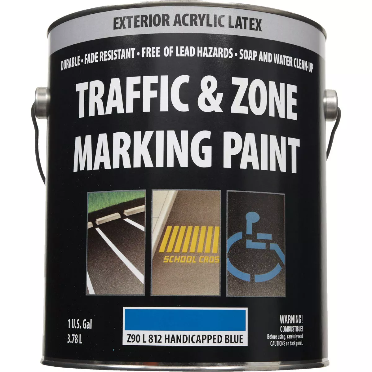 Traffic & Zone Handicap Blue Latex Gallon Traffic Paint - photo 2