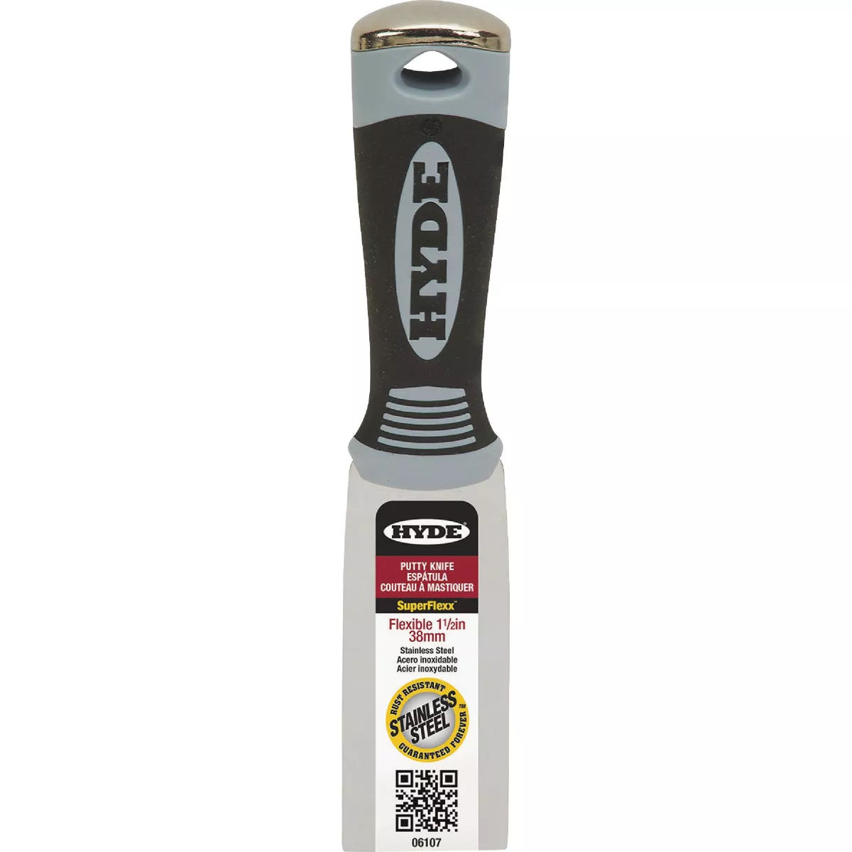 Hyde 1-1/2 In. SuperFlexx Stainless Steel Putty Knives