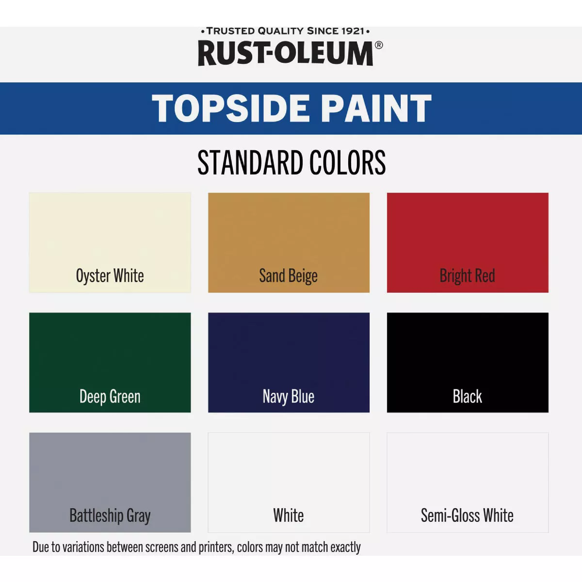Rust-Oleum Gloss Marine Boat Topside Paint, Navy Blue, 1 Qt. - photo 5