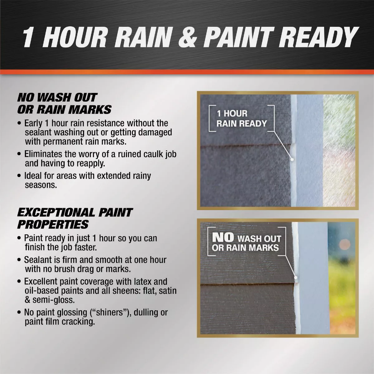 Dap Dynaflex Ultra 10.1 Oz. Dark Bronze Advanced Exterior Sealant for Window, Door & Siding - photo 3