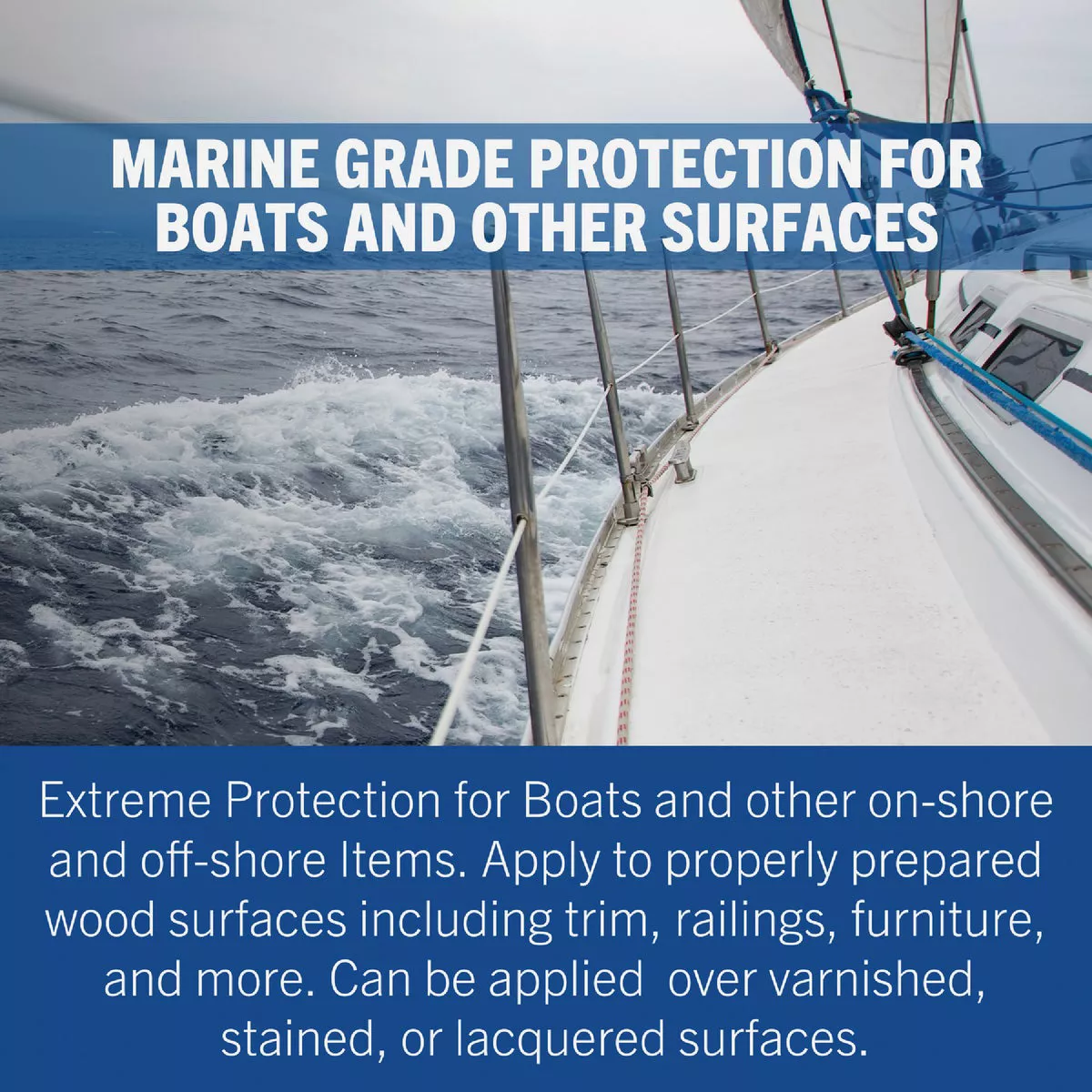 Rust-Oleum 1 Qt. Gloss Marine Spar Exterior Varnish - photo 3