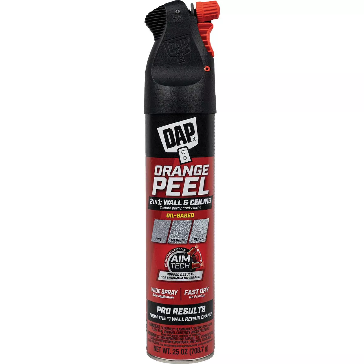 Dap 25 Oz. 2-In-1 Orange Peel Oil Base Spray Texture with AimTech