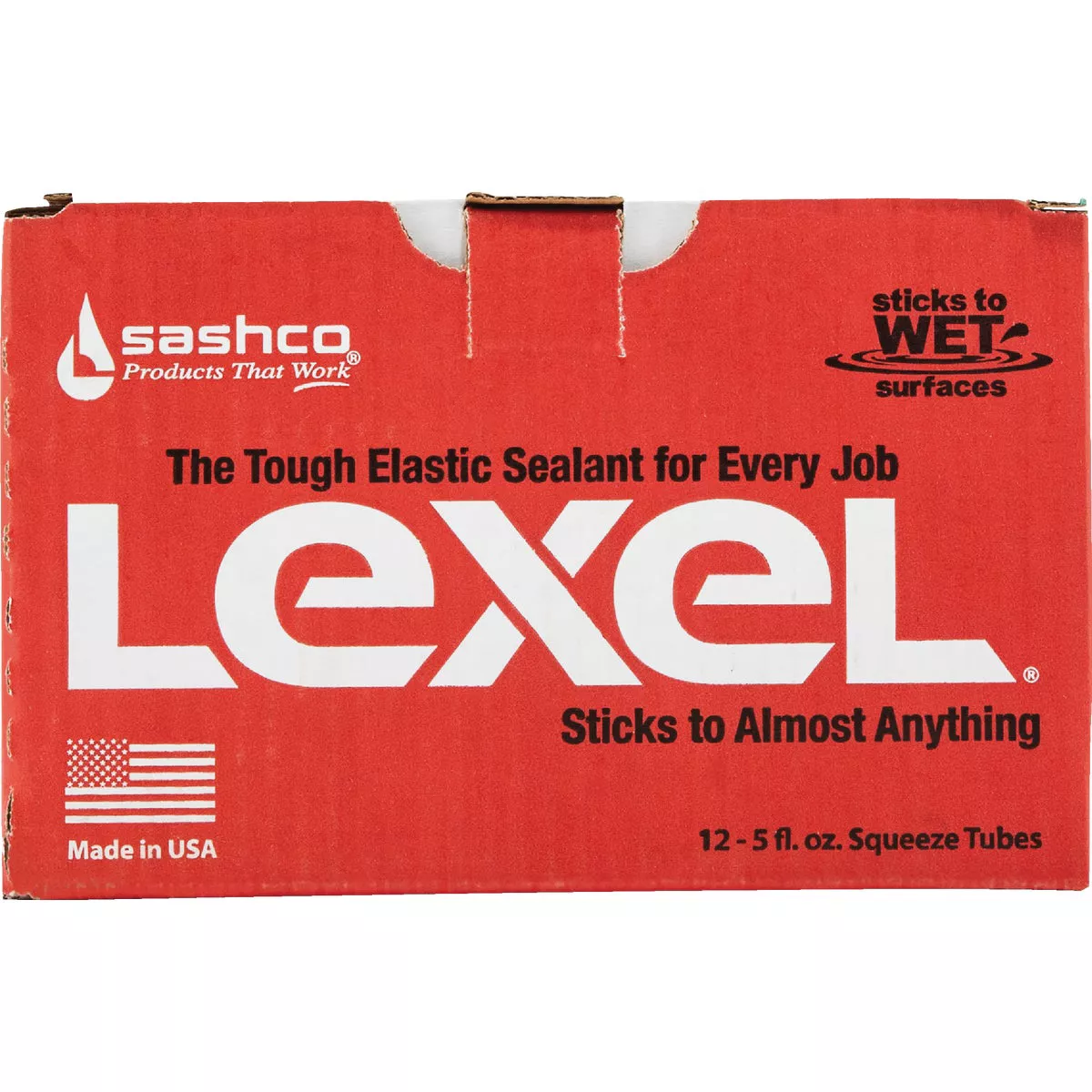 Sashco Lexel 5 Oz. VOC Caulk Polymer Sealant, Bright White - photo 2