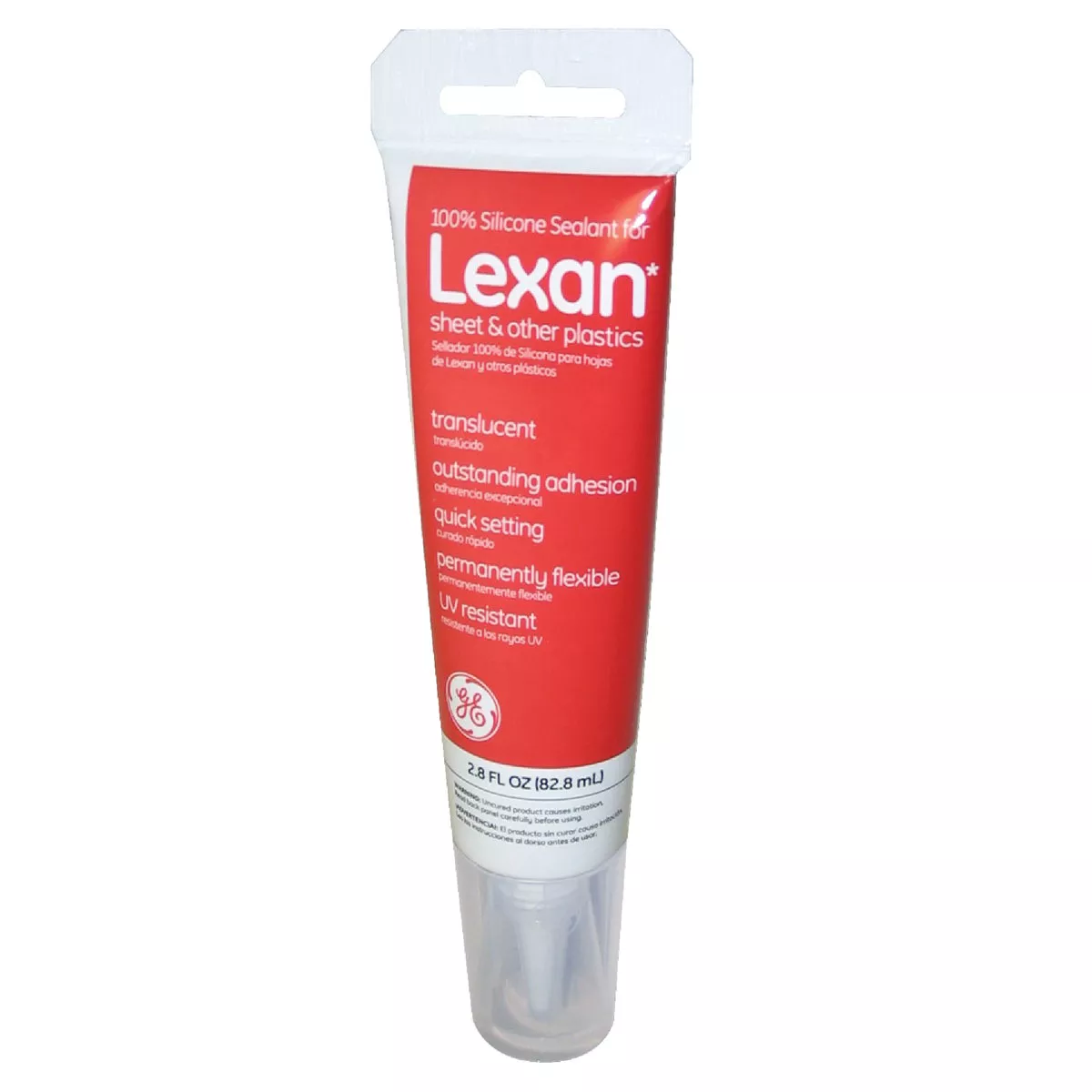 GE 2.8 Oz. 100 % Silicone Sealant, Clear