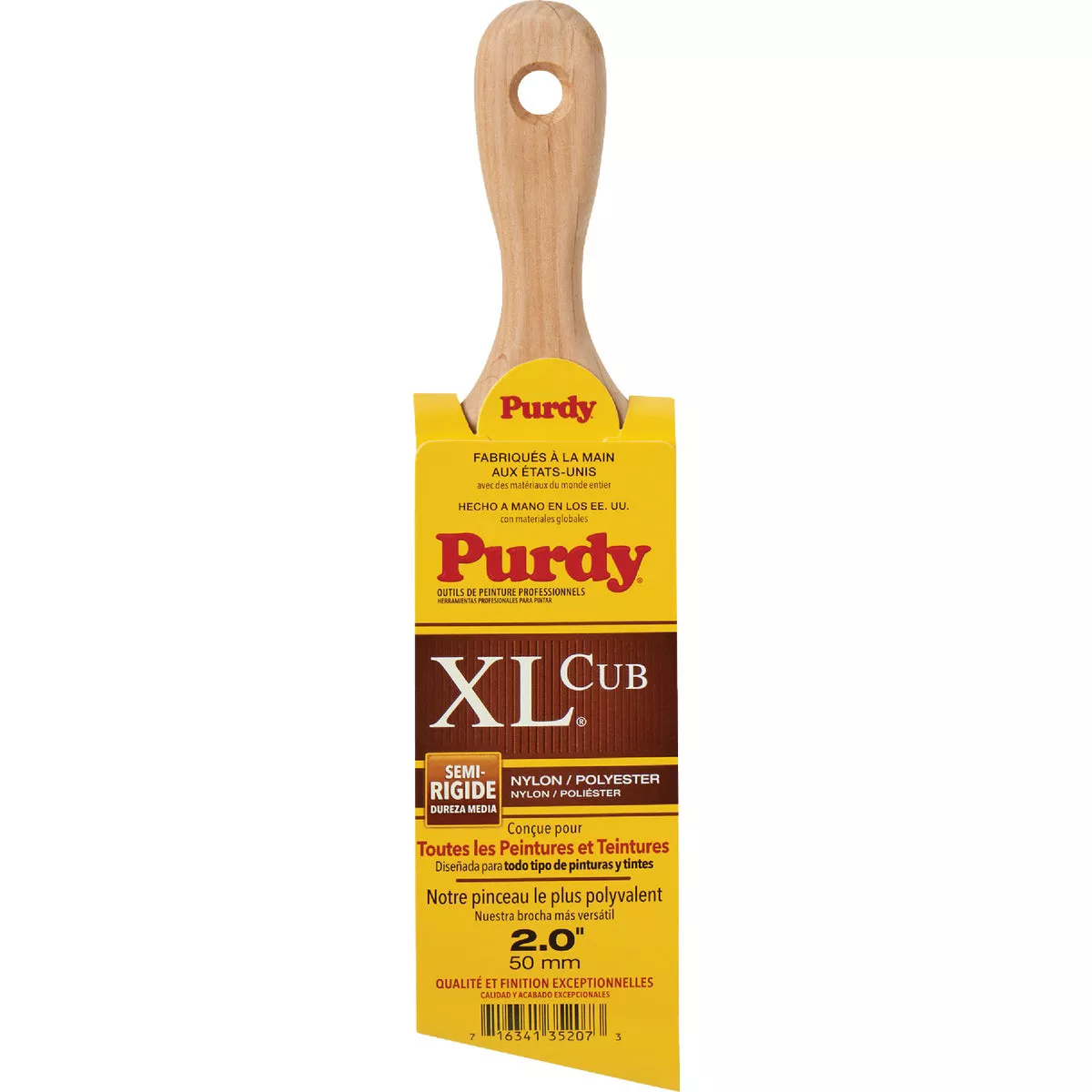 Purdy XL Cub 2 In. Short Angle Short Handle Paint Brush - photo 7