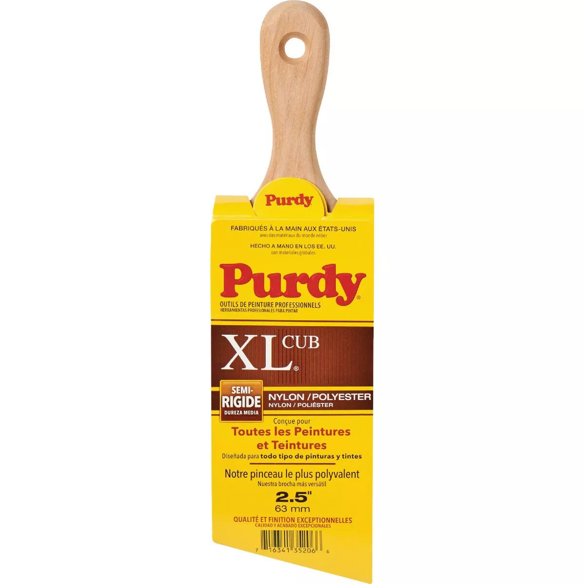 Purdy XL Cub 2-1/2 In. Short Angle Short Handle Paint Brush - photo 7