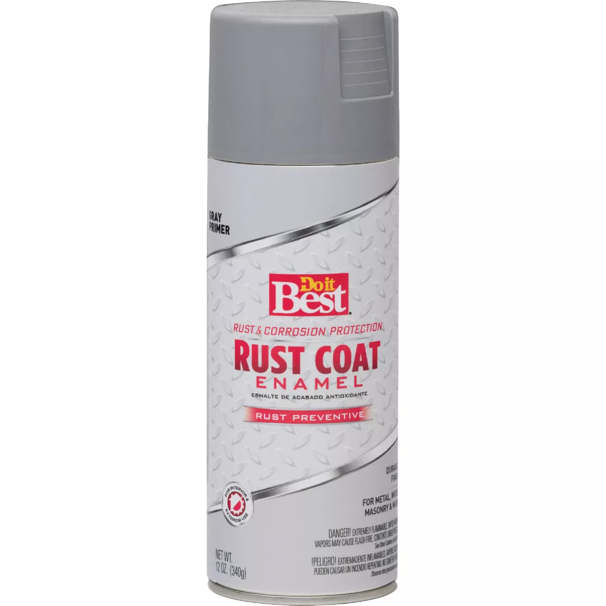 Do It Best 12 Oz. Gray Rust Coat Primer - photo 2