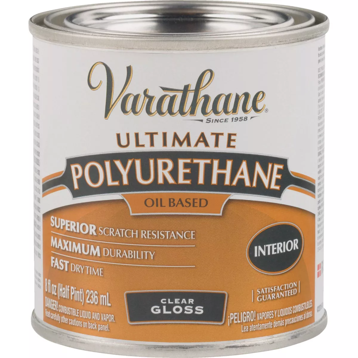 Varathane Gloss Interior Polyurethane, 1/2 Pt. - photo 2