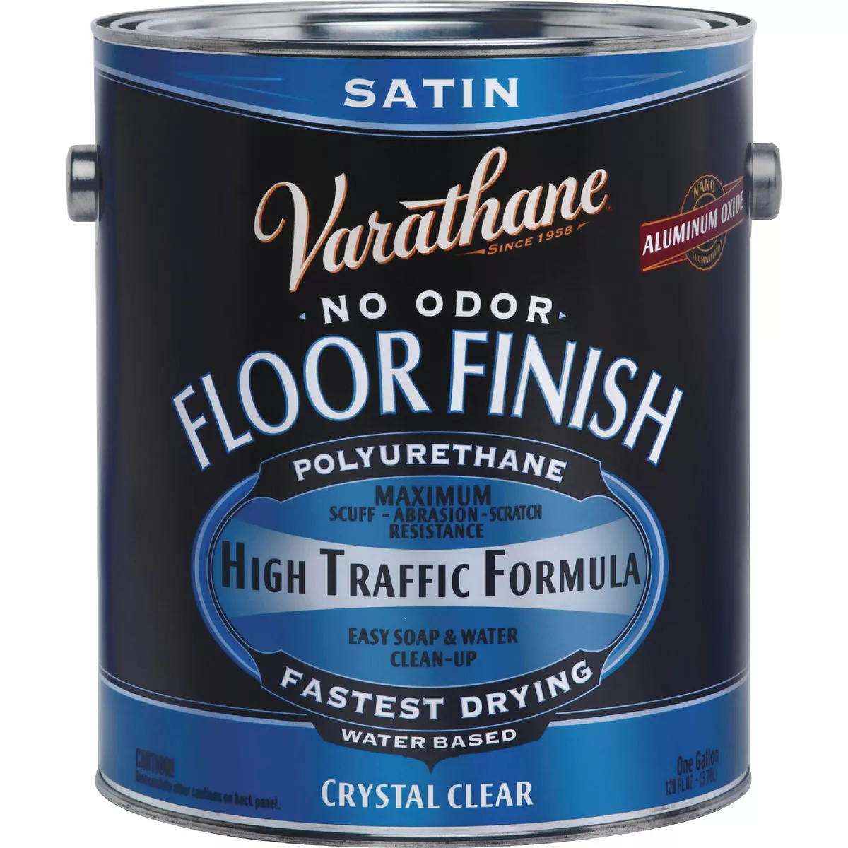 Varathane Satin Water-Based Diamond Floor Finish, Gallon - photo 2