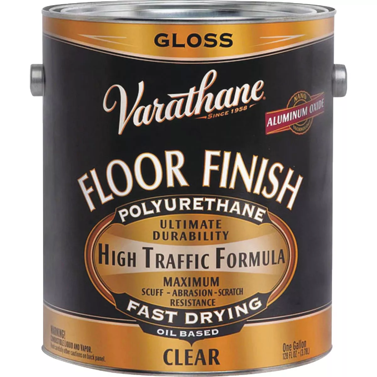 Varathane Premium Oil-Based Clear Gloss Floor Finish, Gallon - photo 2