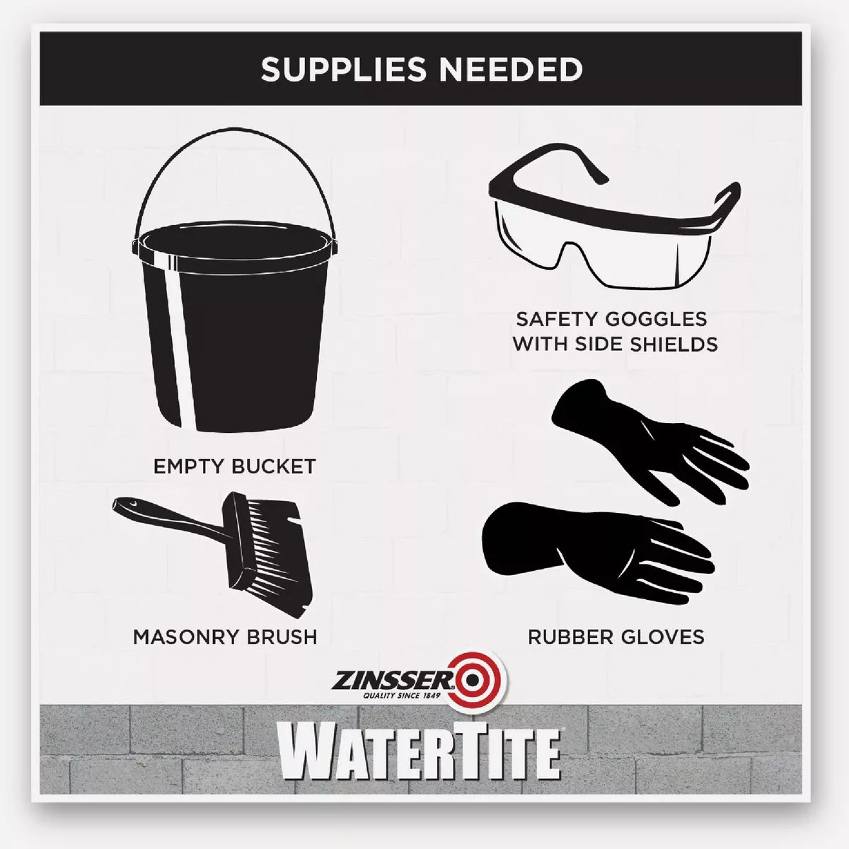 Zinsser WaterTite 2.5 Lb. Box Hydraulic Cement - photo 4