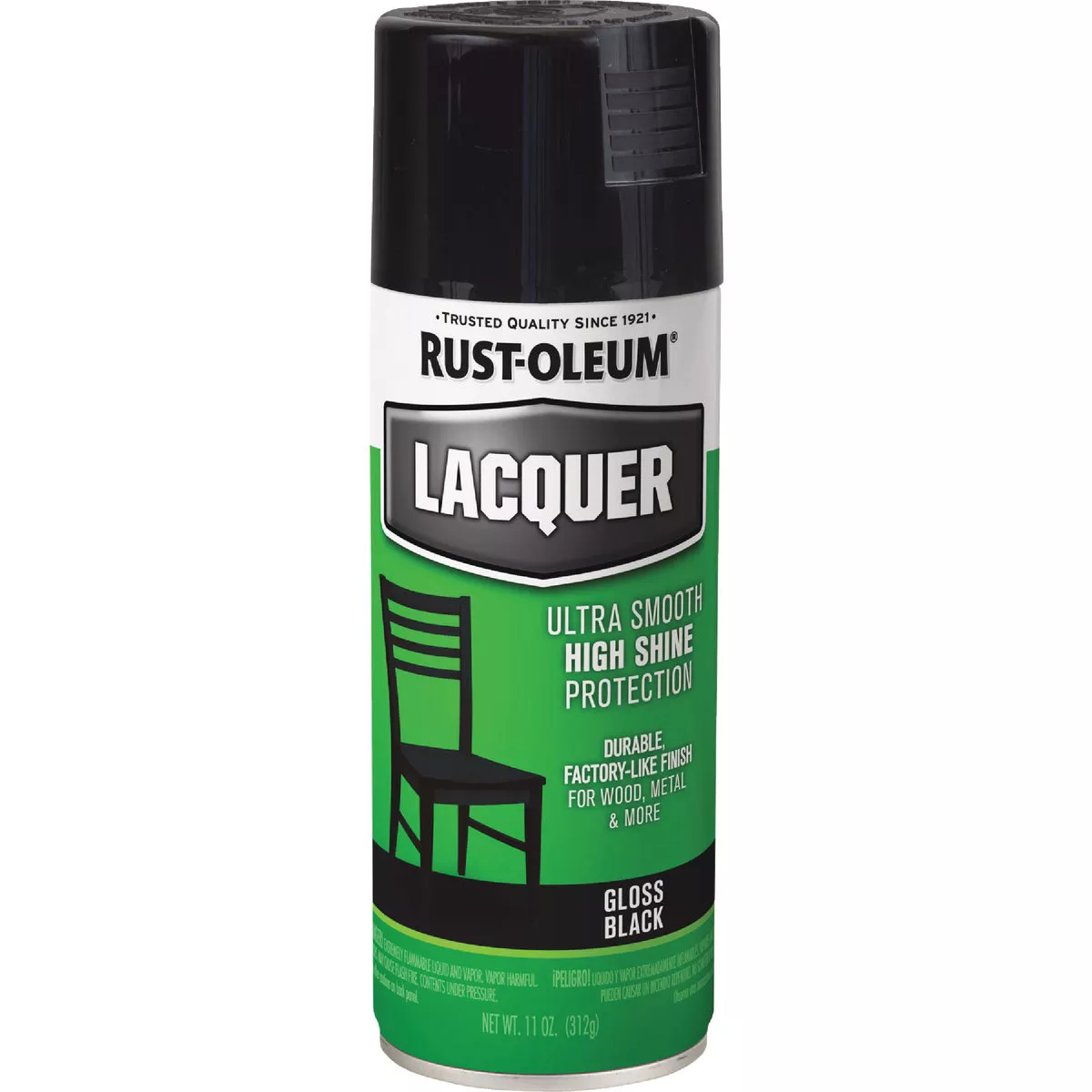 Rust-Oleum 11 Oz. Black Gloss Lacquer Spray Paint - photo 3