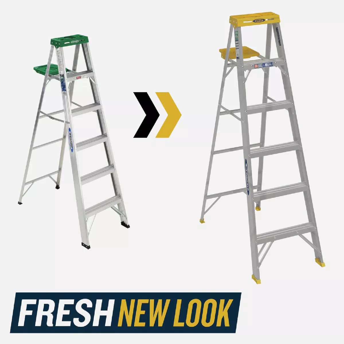 Werner 6 Ft. Aluminum Step Ladder with 225 Lb. Load Capacity Type II Ladder Rating - photo 4