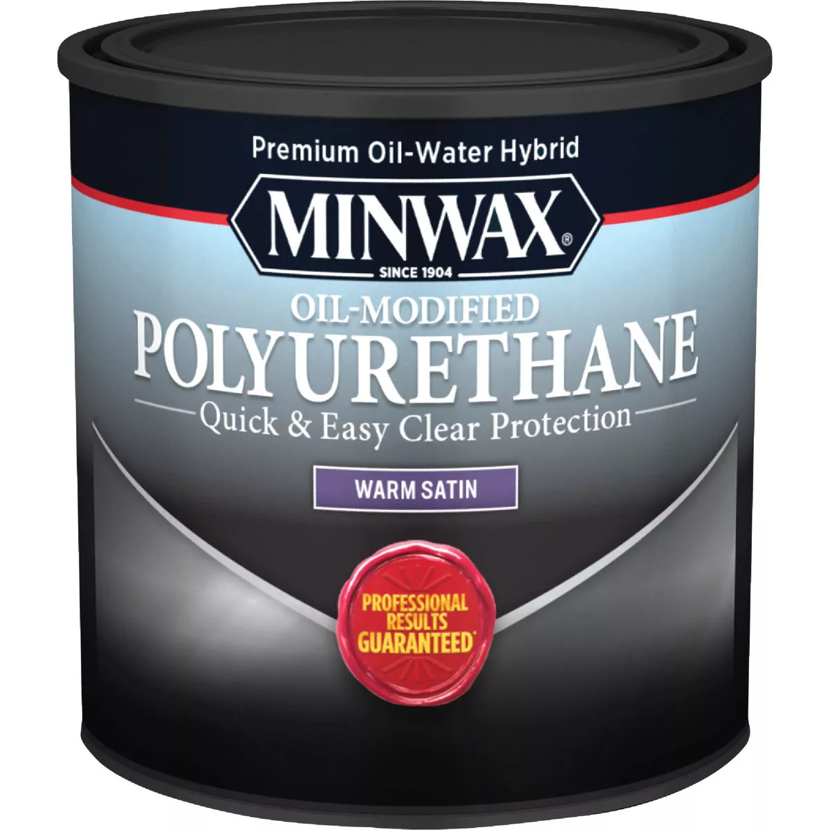 Minwax Satin Water Based Oil-Modified Interior Polyurethane, 1/2 Pt.