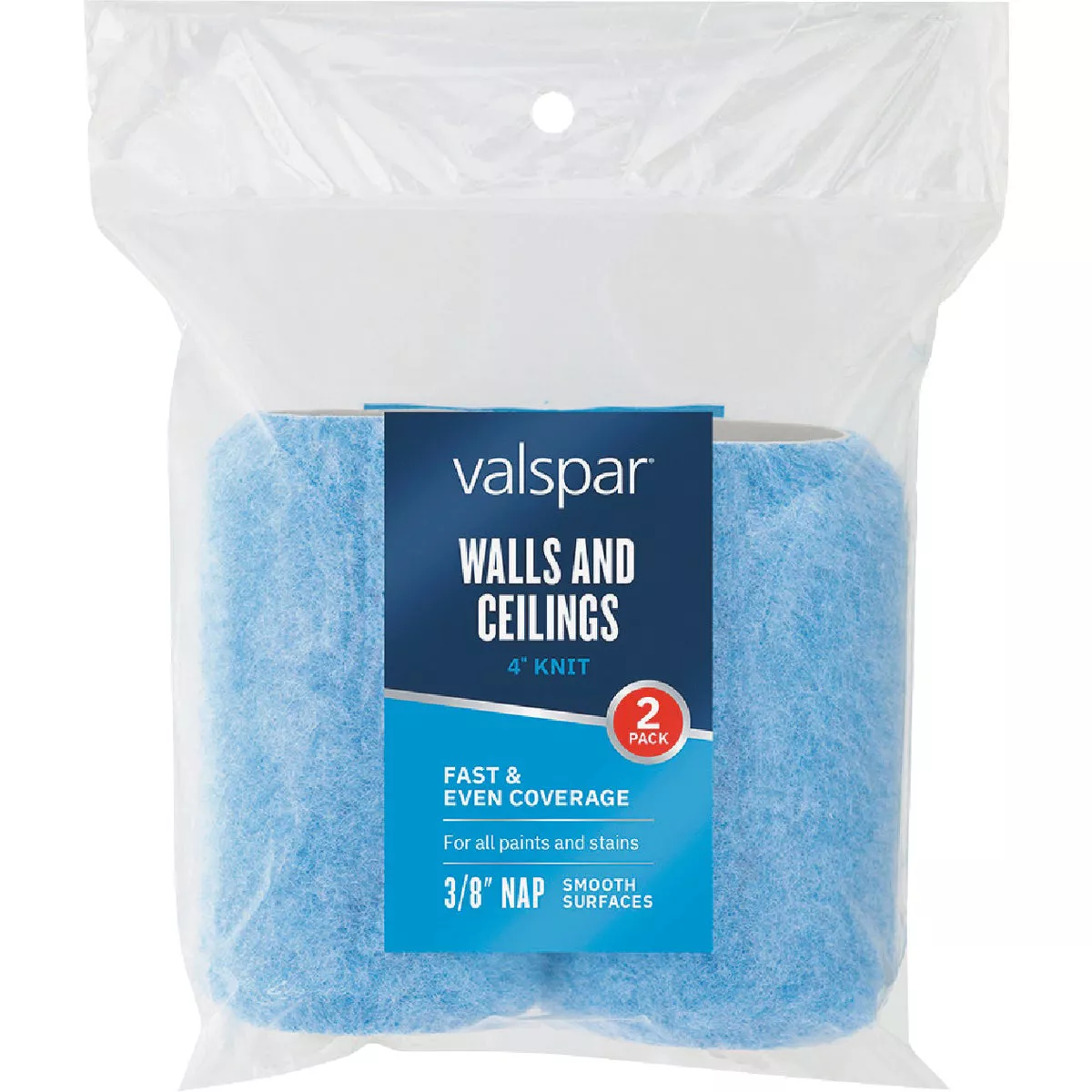 Valspar 4 In. Knit Walls and Ceiling Roller Covers (2-Pack)