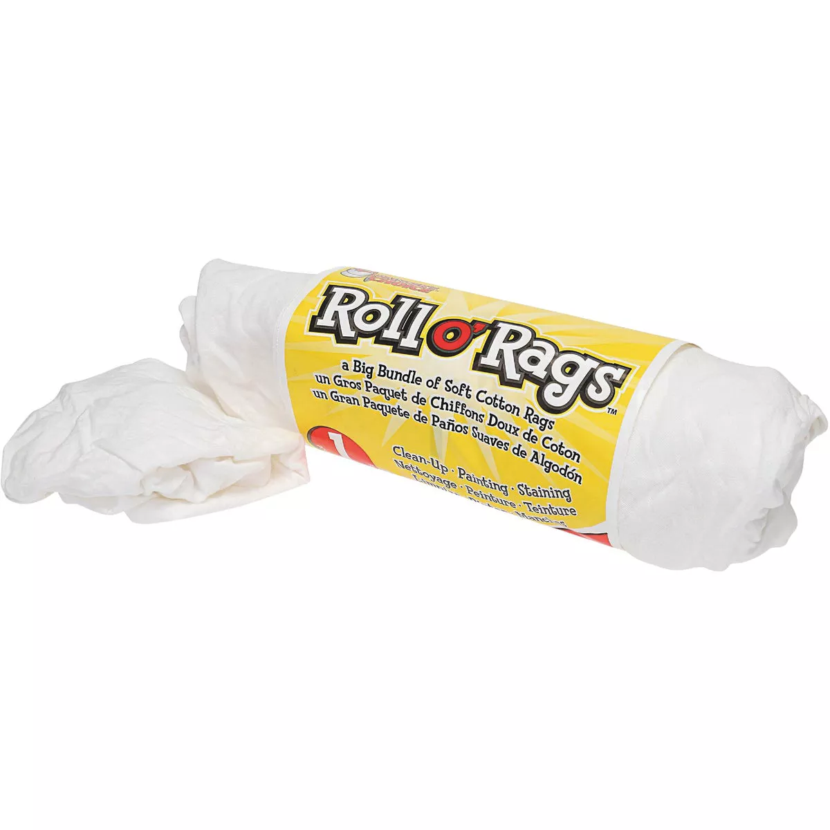 Painter's Choice Roll O' Rags 1 Lb. Cotton Rags - photo 2