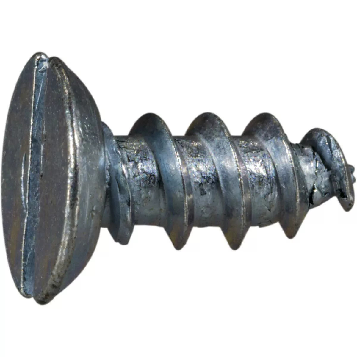 Midwest Fastener #10 x 1/2 In. Zinc Plated Steel Slotted Flat Head Sheet Metal Screws (10 Ct.)-