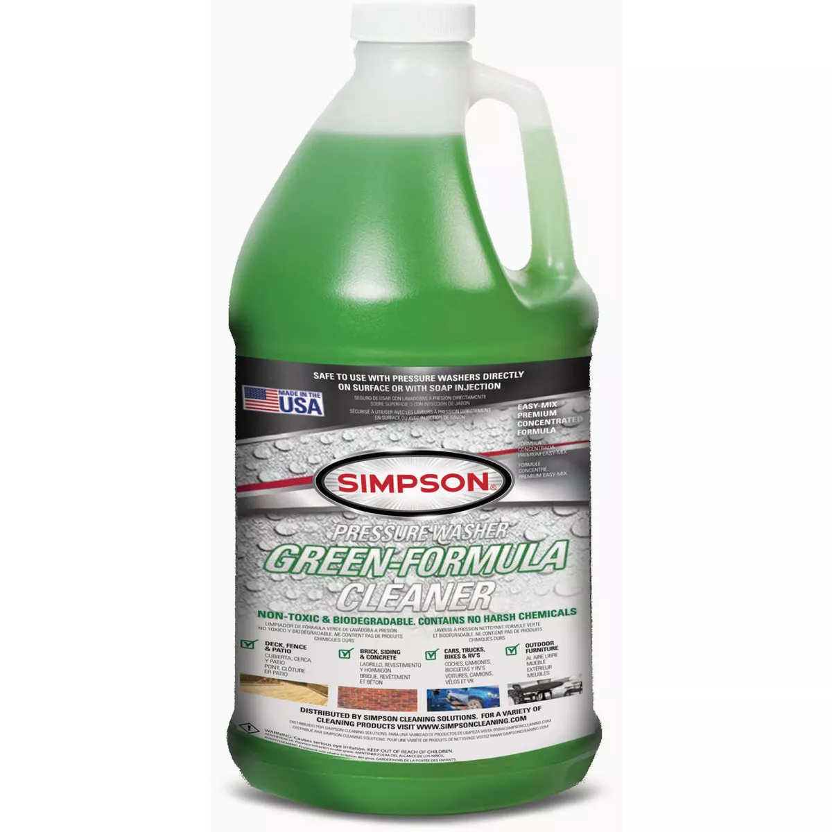 Simpson Natural Green-Formula Pressure Washer Cleaner