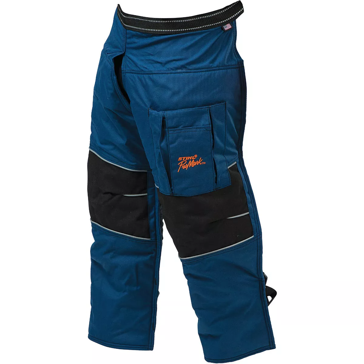 STIHL Pro Mark 9-Layer 40 In. Navy Blue Apron Chainsaw Chaps