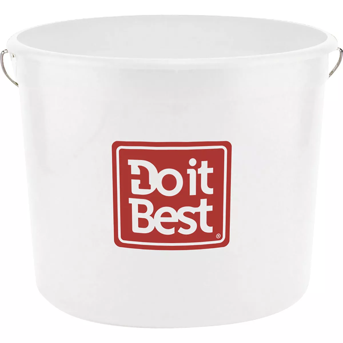 Do it Best 5 Qt. White Polysteel Bucket