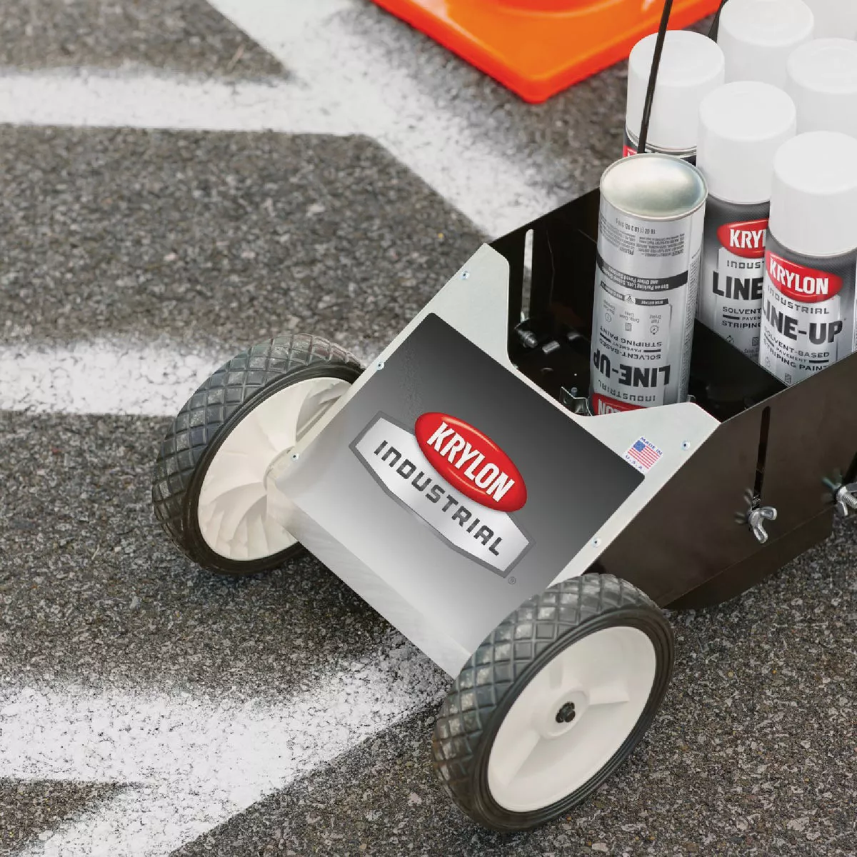 Krylon Industrial 8300 SB Highway White Striping Paint - photo 4