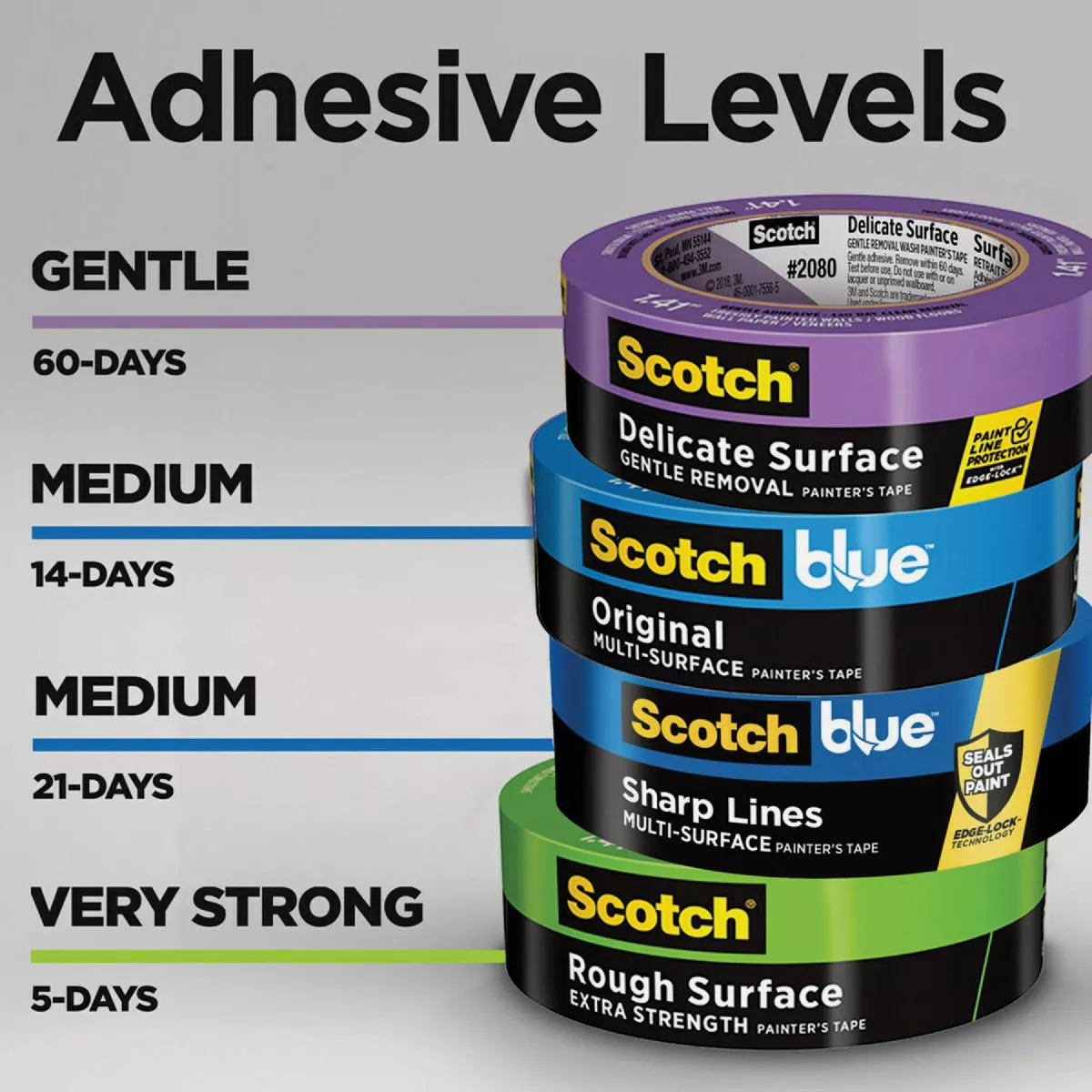 Scotch 1.88 In. x 60.1 Yd. Rough Surface Painter's Tape - photo 4