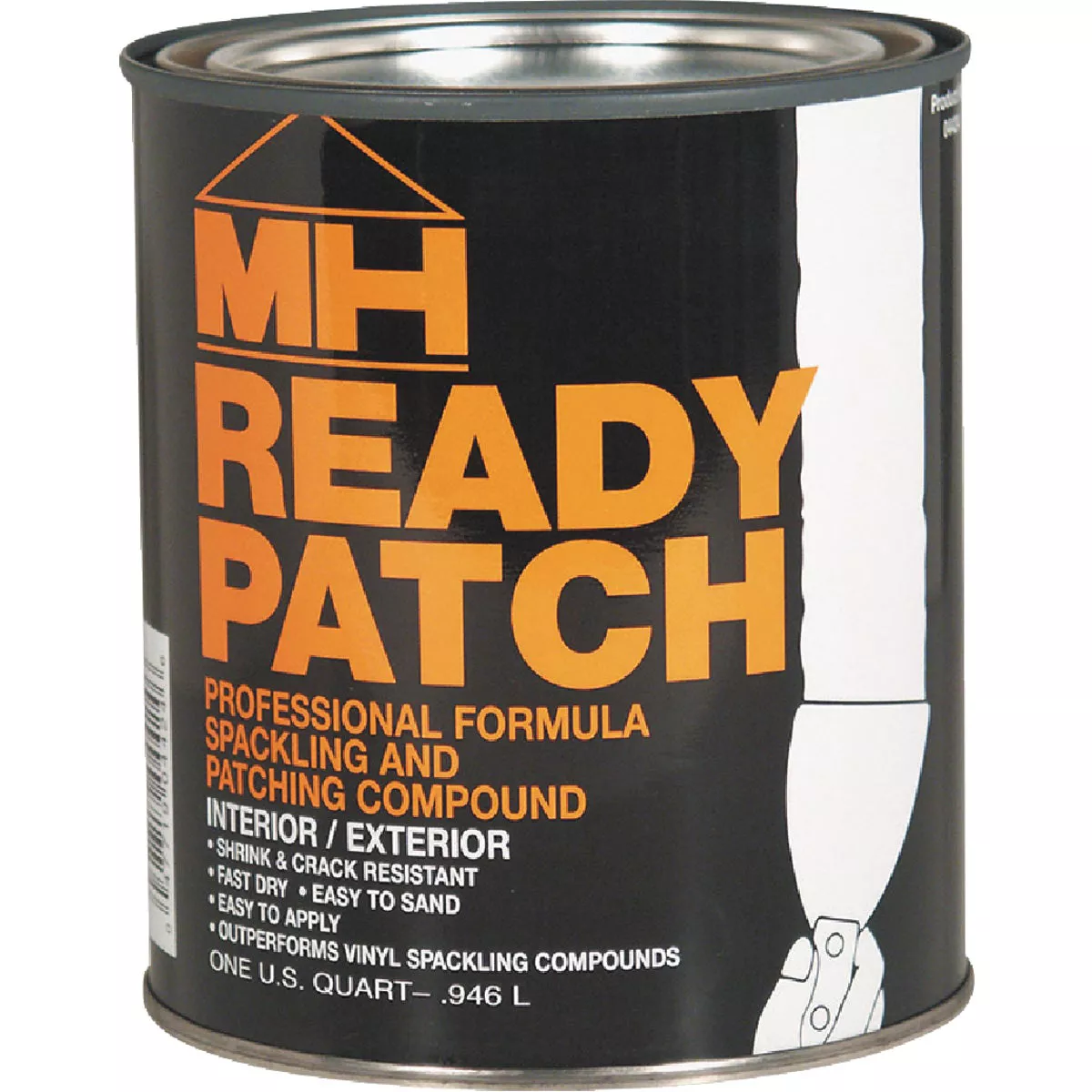 Zinsser Ready Patch 1 Qt. Off-White Professional Spackling & Patching Compound - photo 2