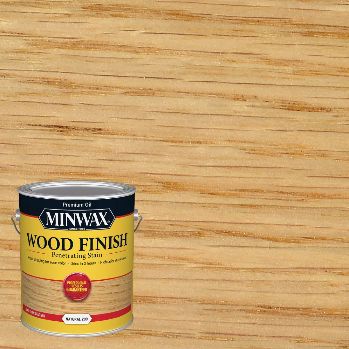Minwax Wood Finish VOC Penetrating Stain, Natural, 1 Gal.