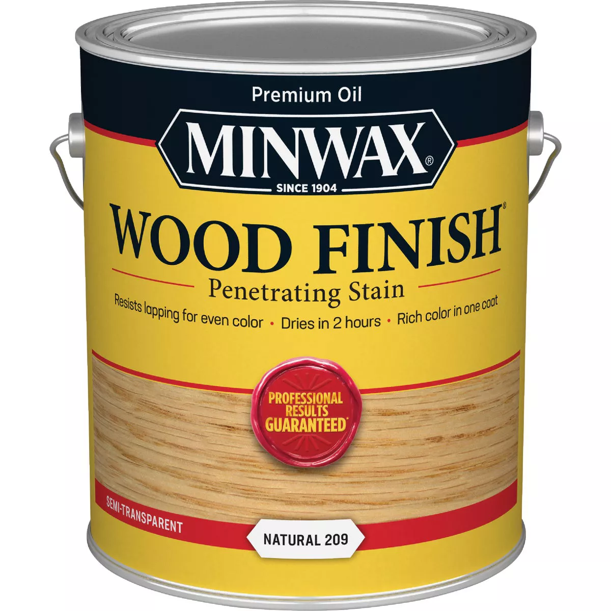 Minwax Wood Finish VOC Penetrating Stain, Natural, 1 Gal. - photo 7