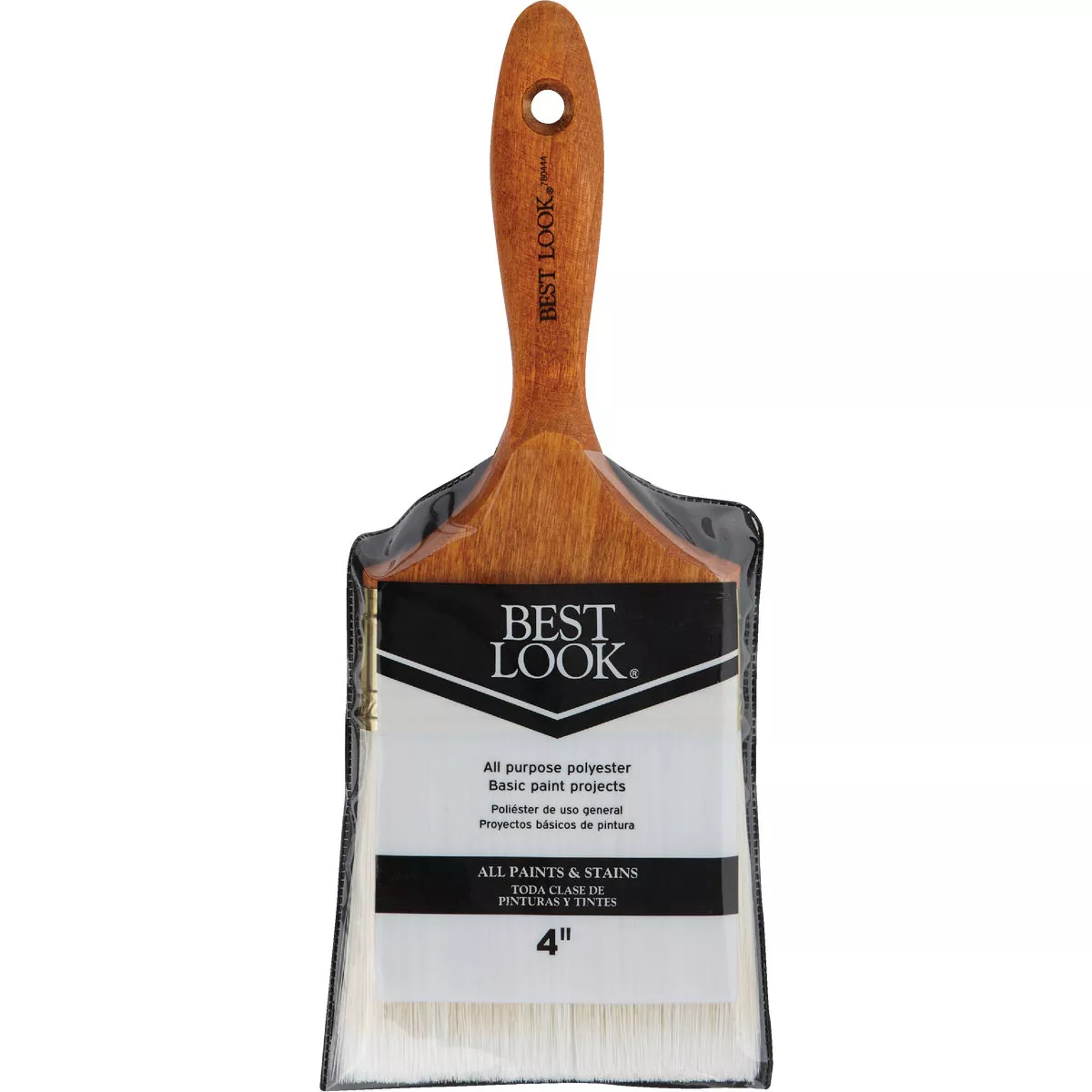 Best Look General Purpose 4 In. Flat Polyester Paint Brush - photo 2