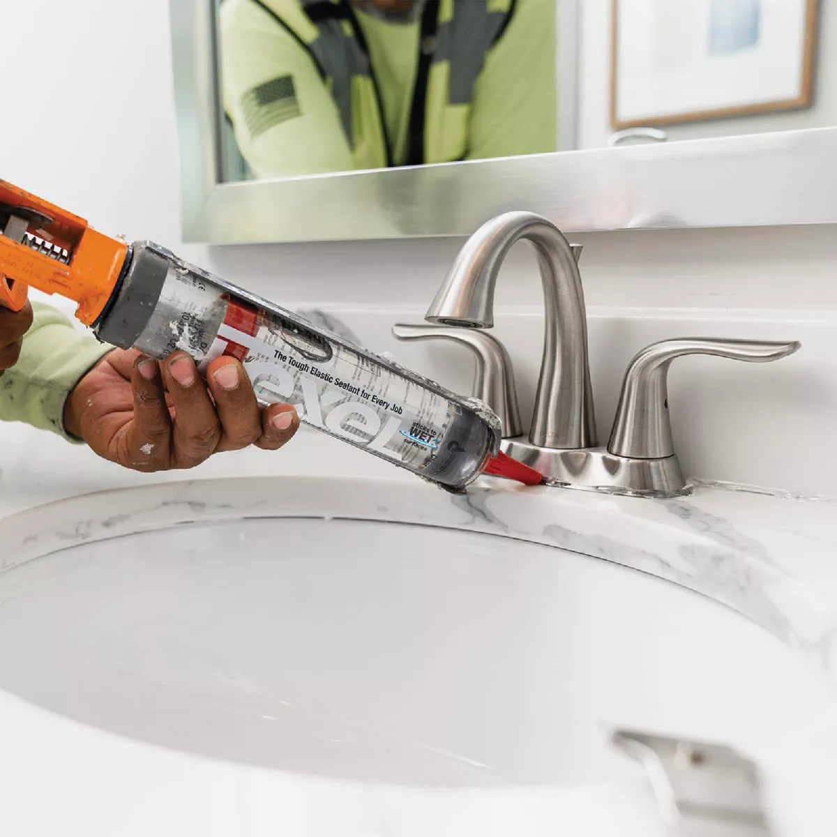 Sashco Lexel 5 Oz. Caulk Polymer Sealant, Clear - photo 2