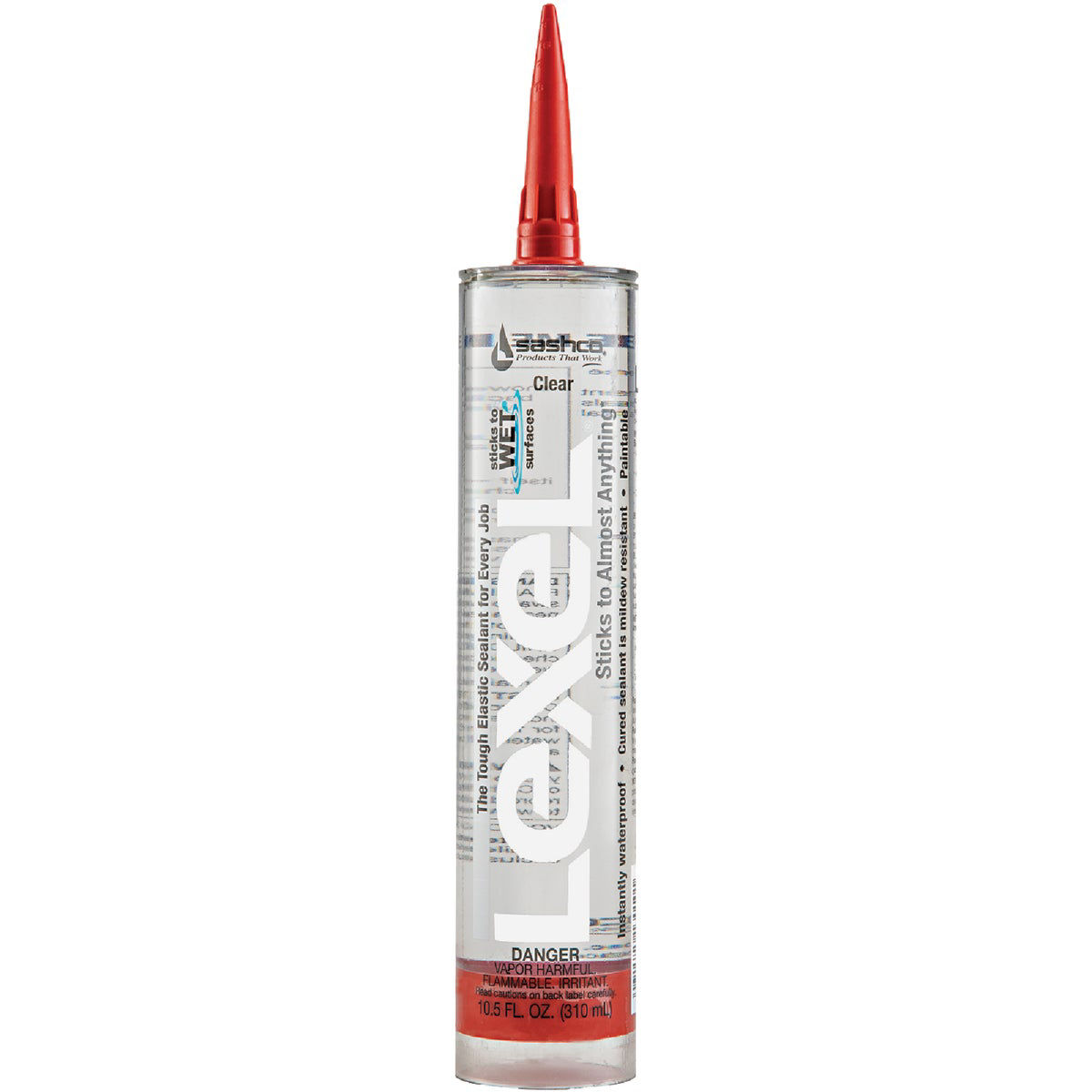Sashco Lexel 10.5 Oz. Caulk Polymer Sealant, Clear Do it Best