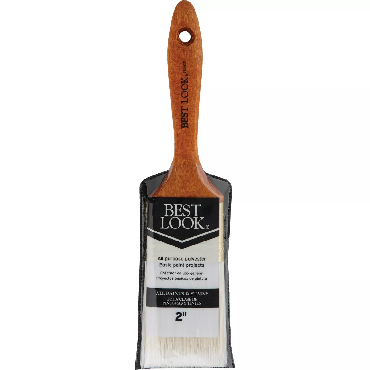 Best Look General Purpose 2 In. Flat Polyester Paint Brush - photo 2