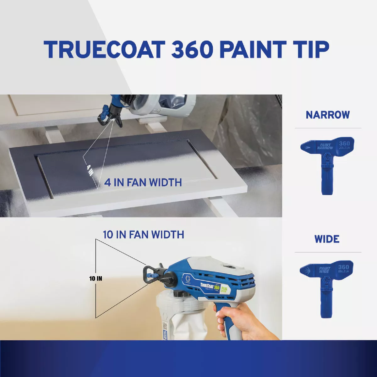 Graco TrueCoat 360 Paint Spray Tip Kit - photo 3