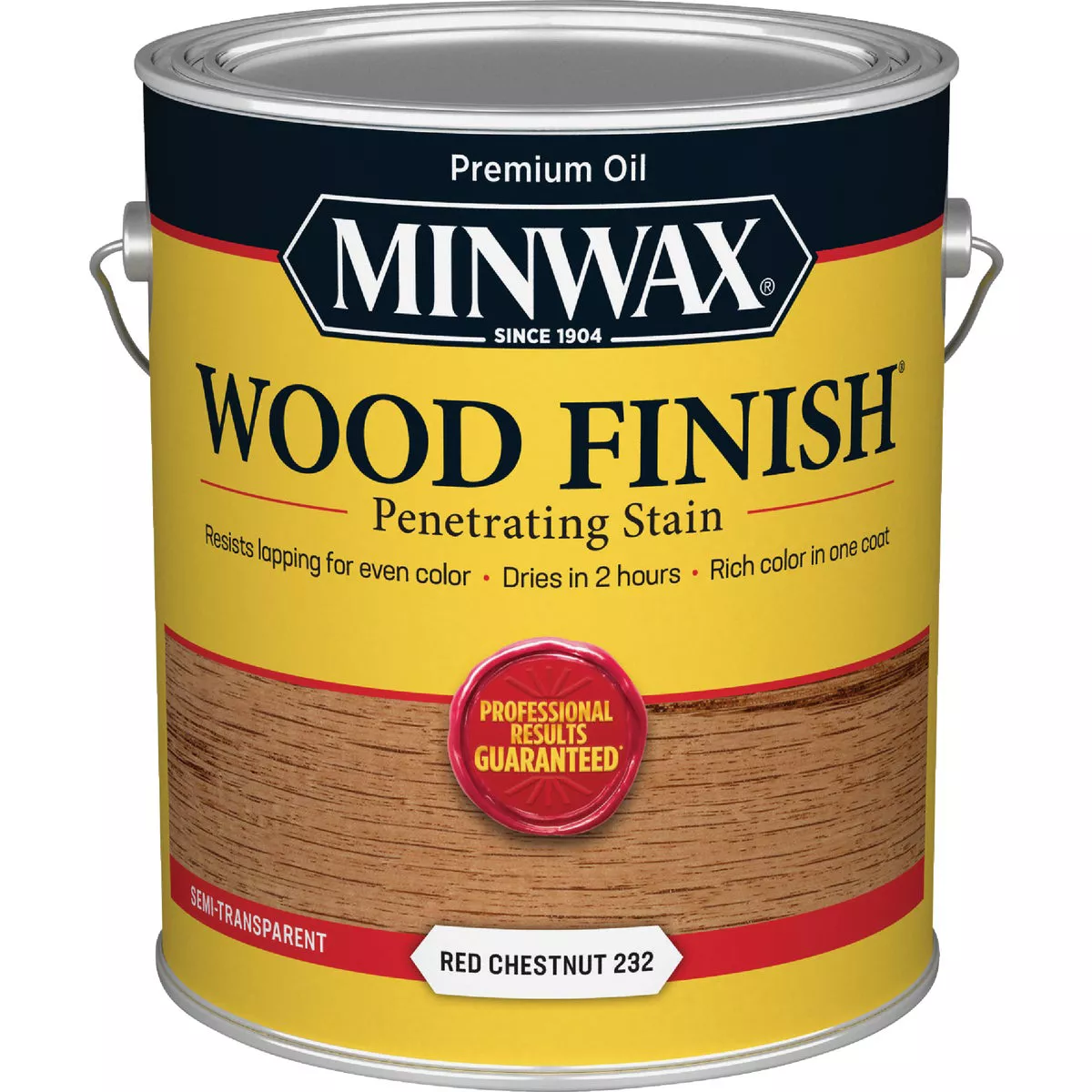 Minwax Wood Finish VOC Penetrating Stain, Red Chestnut, 1 Gal. - photo 2