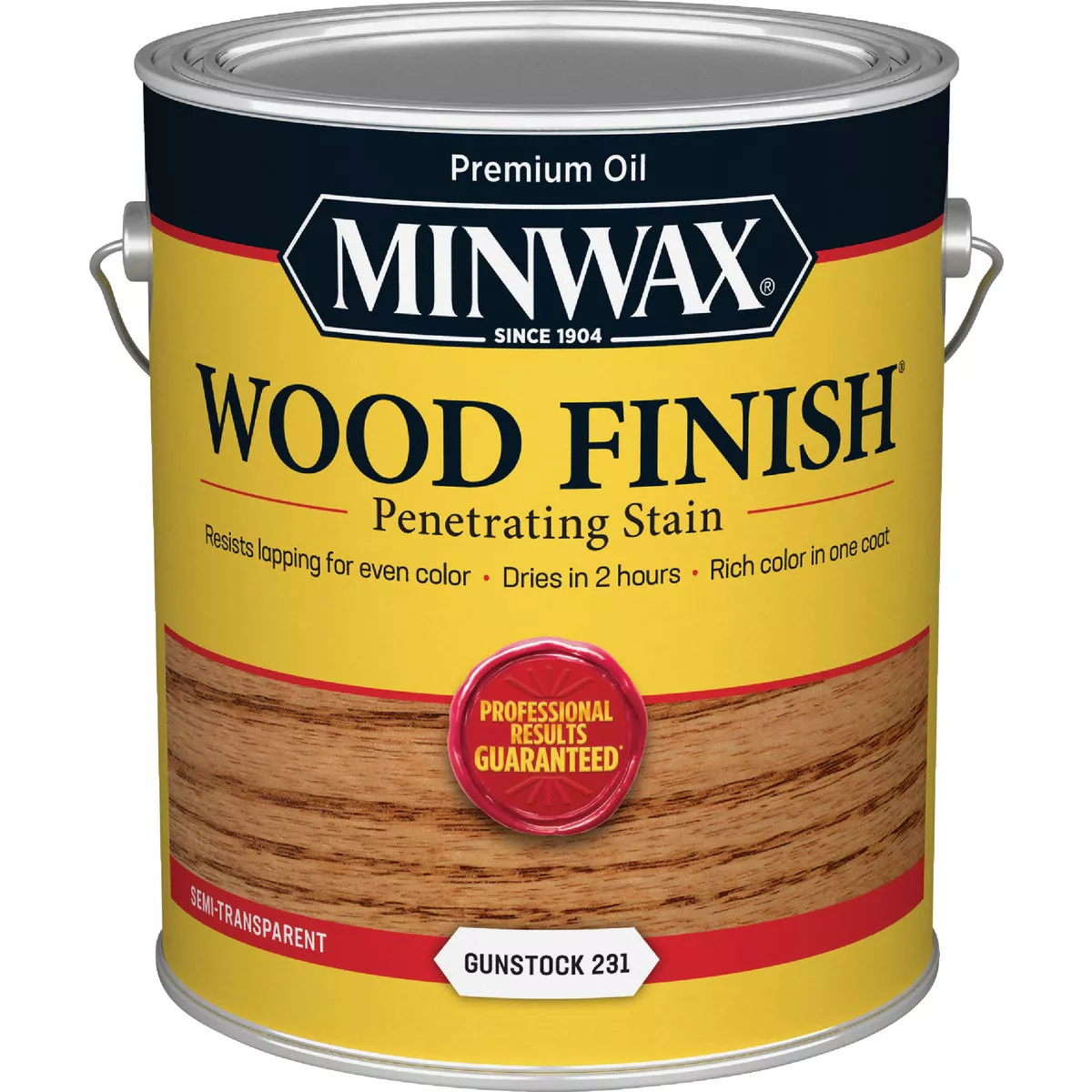 Minwax Wood Finish Penetrating Stain, Gunstock, 1 Gal. - photo 2