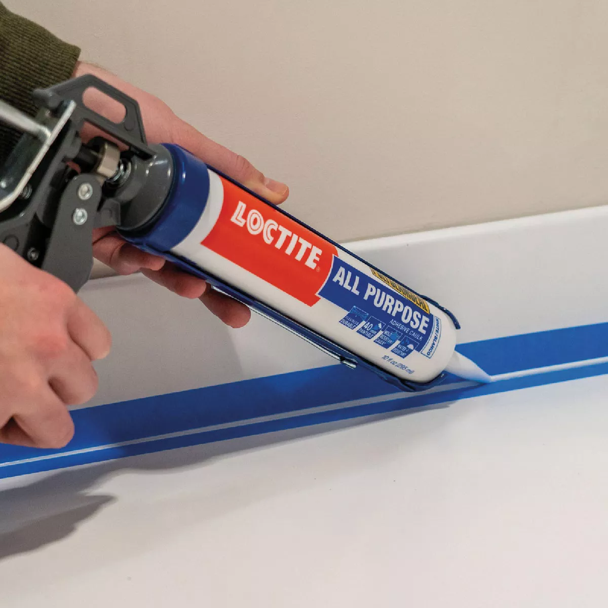 LOCTITE POLYSEAMSEAL 10 Oz. Almond Adhesive Caulk - photo 3