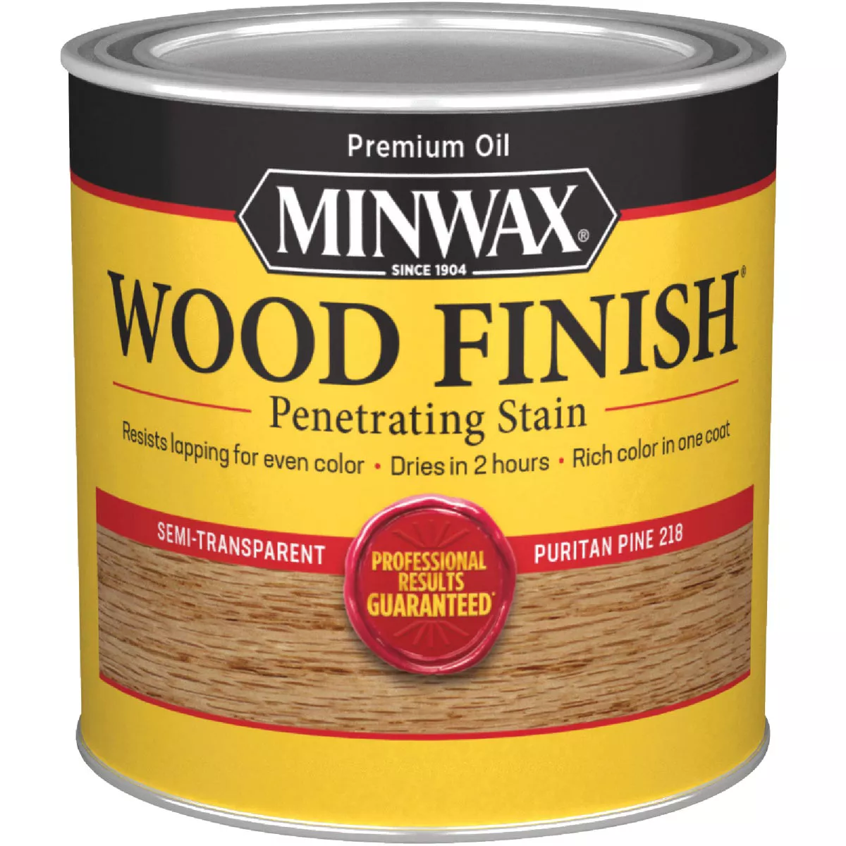Minwax Wood Finish Penetrating Stain, Puritan Pine, 1/2 Pt.