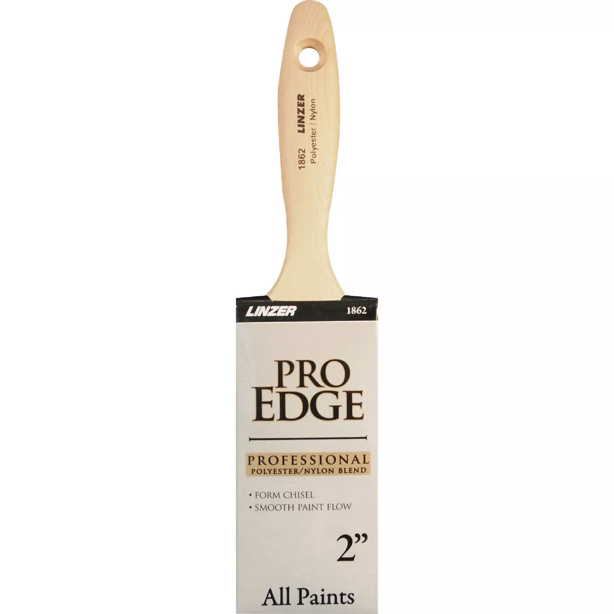 Linzer Pro Edge 2 In. Flat Wall Paint Brush