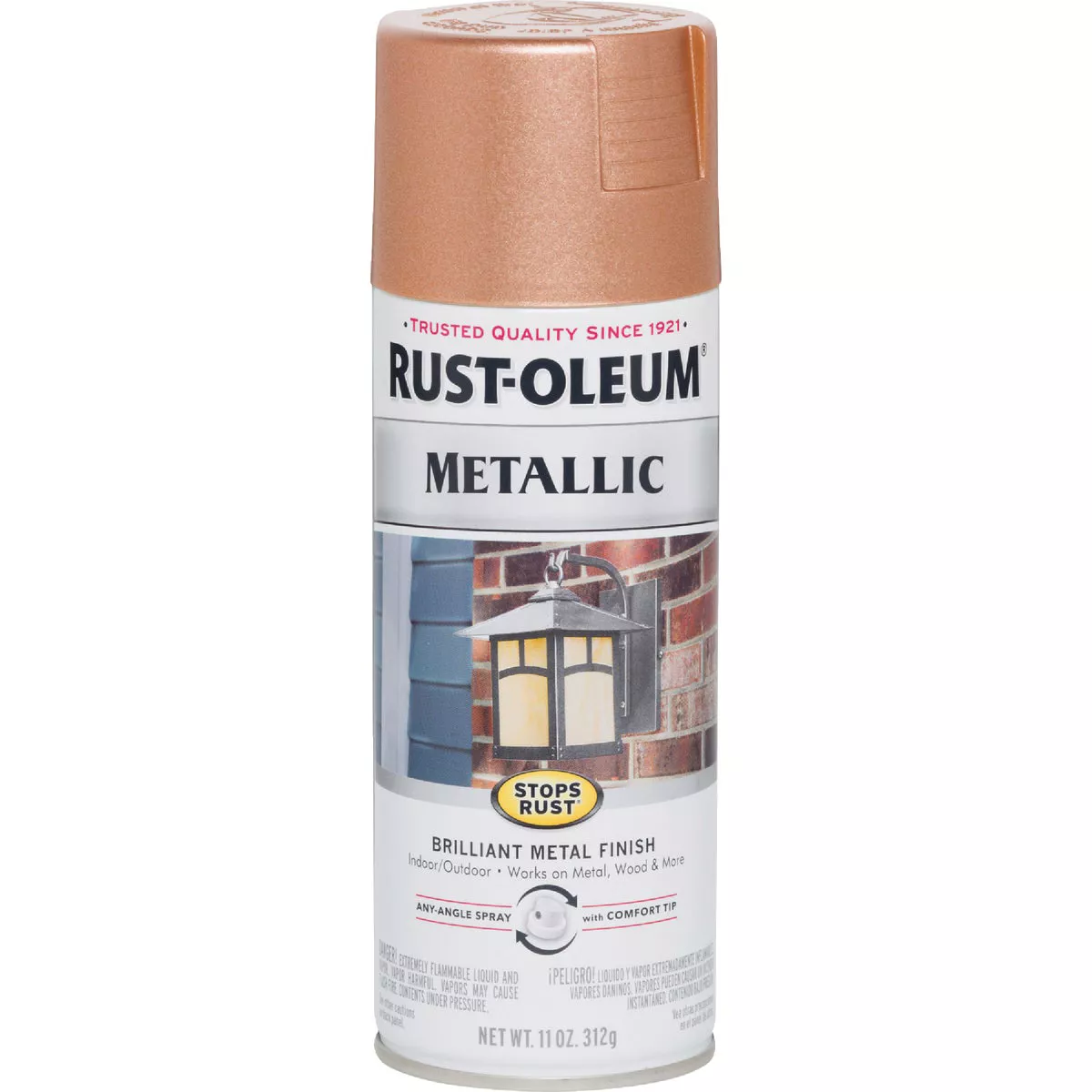 Rust-Oleum Stops Rust 11 Oz. Metallic Satin Spray Paint, Copper - photo 2