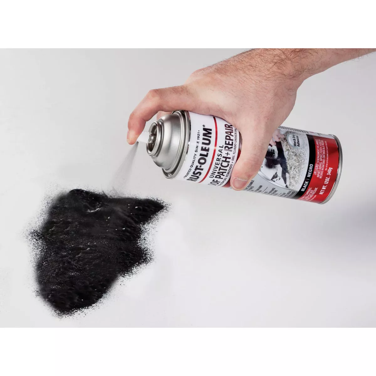 Rust-Oleum 13 Oz. Roofing Triple Thick Roof Patch & Sealer Black Spray - photo 6