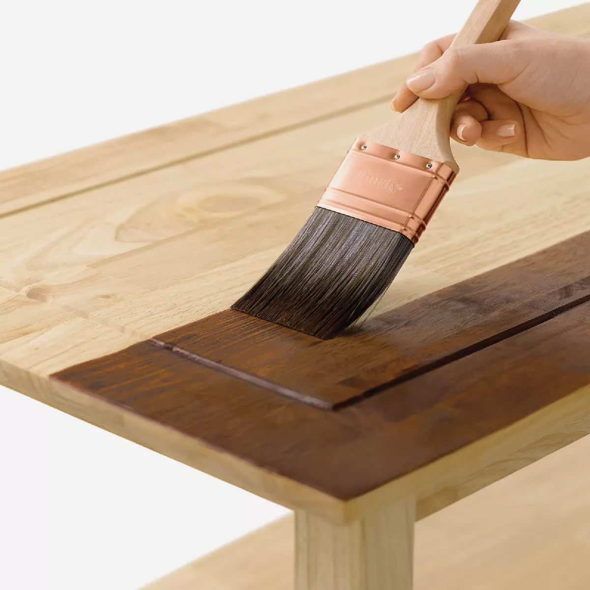 Minwax Wood Finish Penetrating Stain, Red Mahogany, 1/2 Pt. - photo 4