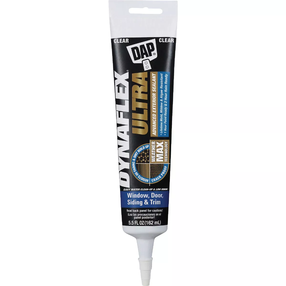Dap Dynaflex Ultra 5.5 Oz. Clear Advanced Exterior Sealant for Window, Door & Siding