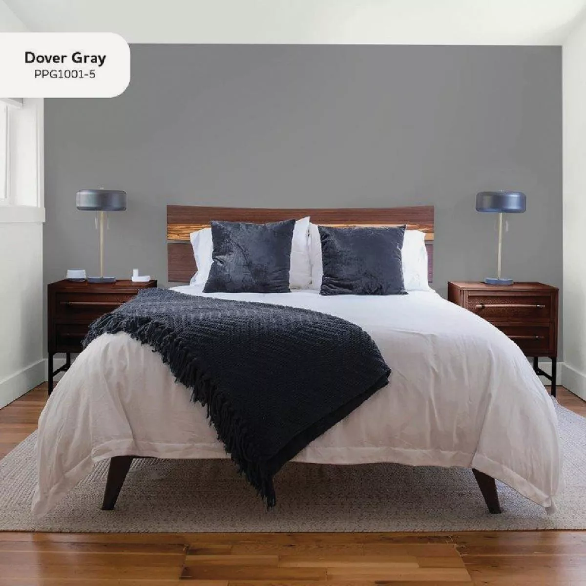Glidden Spred Interior Paint + Primer Flat White Pastel Base 5 Gallon - photo 6