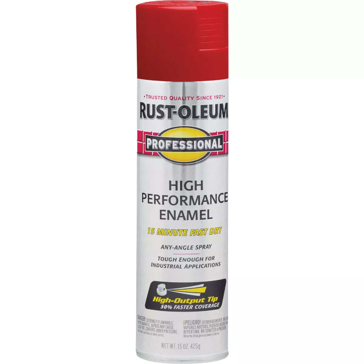 Rust-Oleum Professional 15 Oz. Gloss Industrial Enamel Spray Paint, Safety Red - photo 6