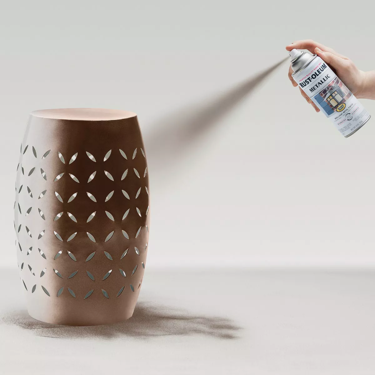 Rust-Oleum Stops Rust 11 Oz. Vintage Metallic Spray Paint, Dark Copper - photo 5